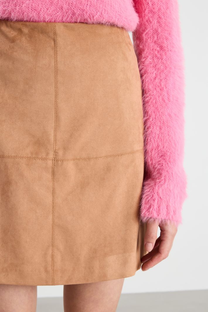 Stretch-fabric miniskirt Intrend - 3