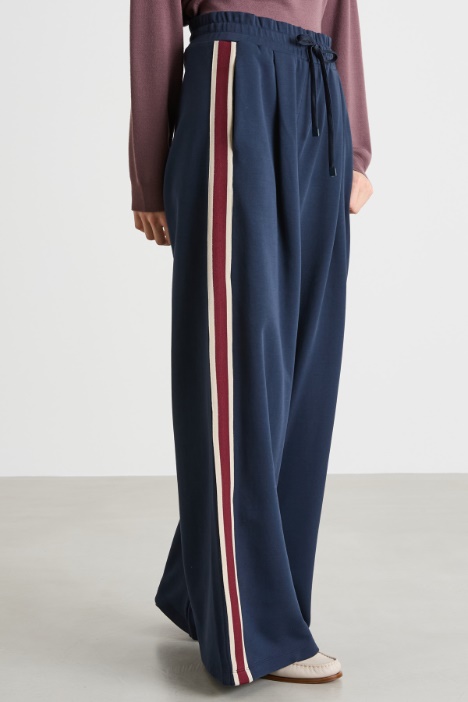 Pantalone ampio in jersey