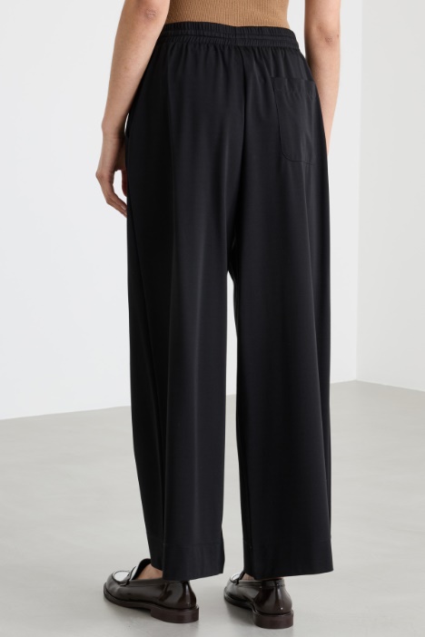 Pantalone ampio in jersey