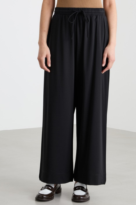 Pantalone ampio in jersey