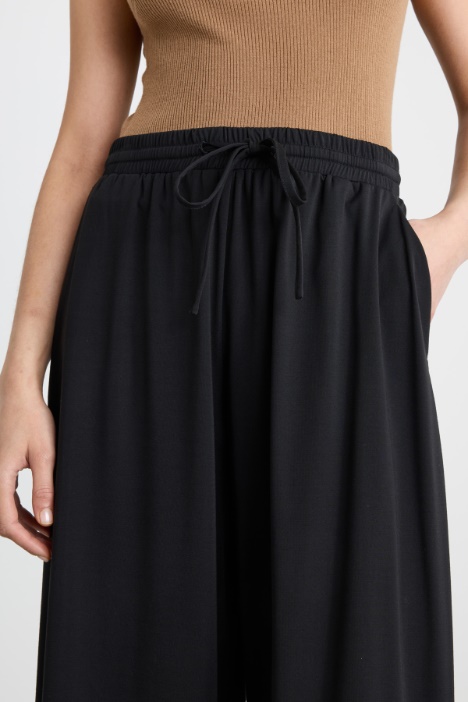 Pantalone ampio in jersey