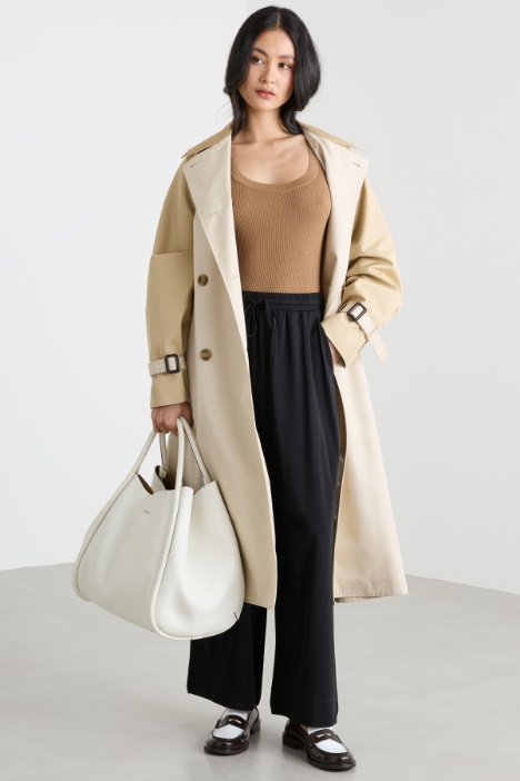 Wide-Leg Jersey Trousers Intrend