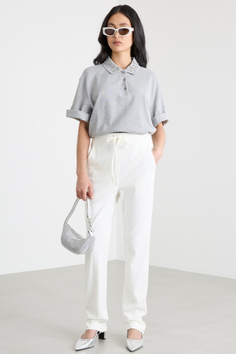 Pantaloni in jersey stretch Intrend