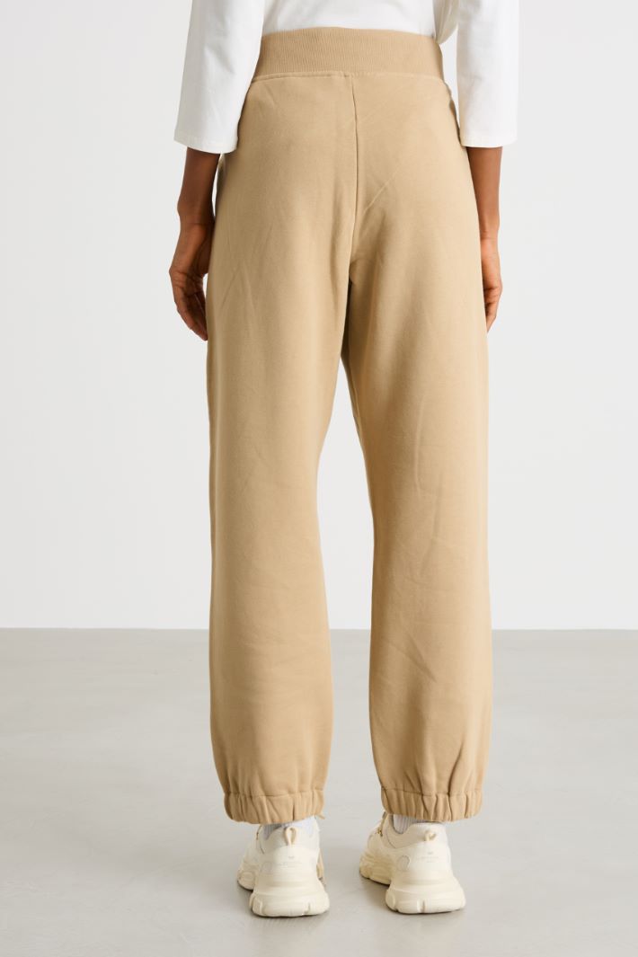 Cotton jersey joggers Intrend - 4