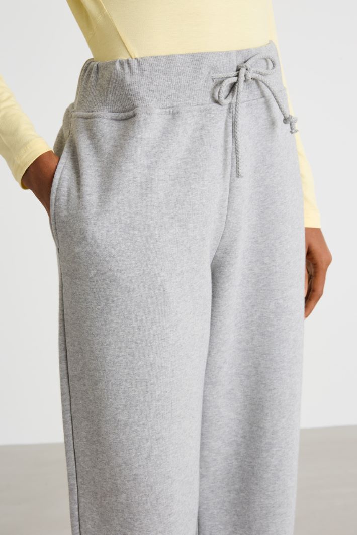 Cotton jersey joggers Intrend - 3
