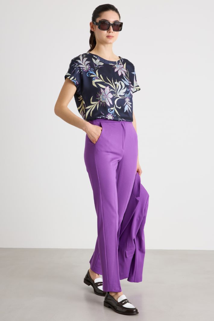 Pantalone slim a sigaretta Intrend