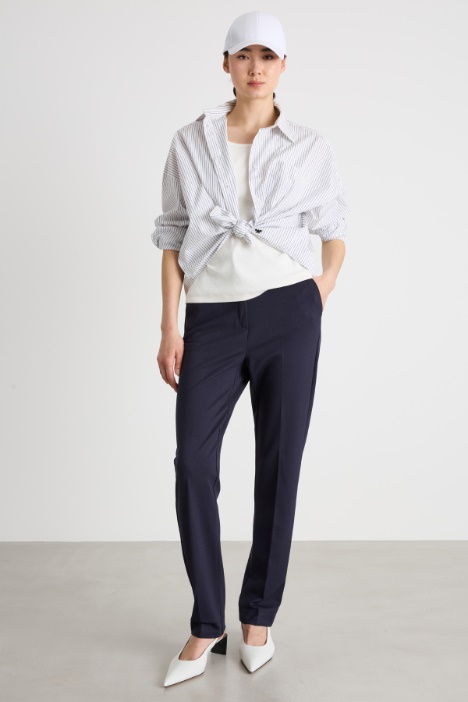 Pantalone slim a sigaretta Intrend