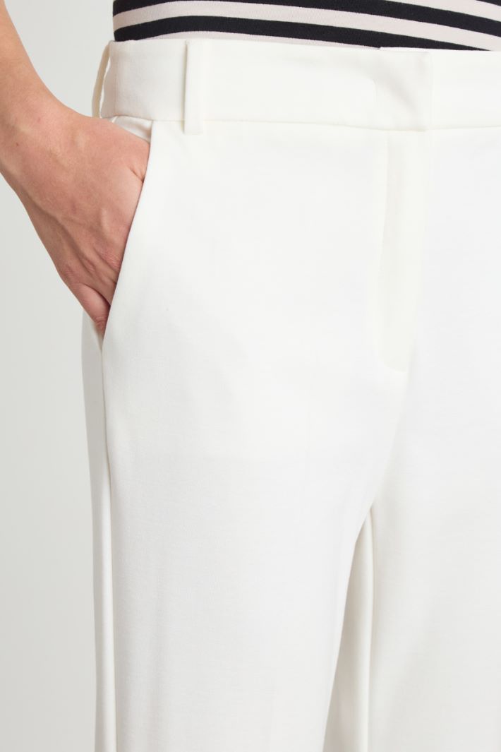 Straight-fit jersey trousers Intrend - 3