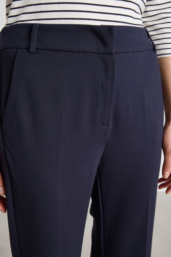 Pantalone dritto in jersey Intrend - 3