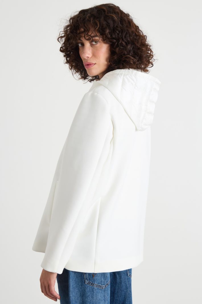 Satin-hooded jacket Intrend - 4