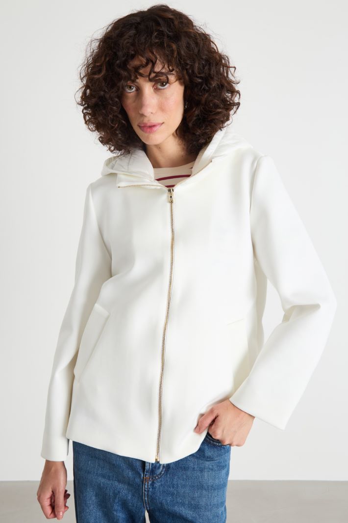 Satin-hooded jacket Intrend - 2