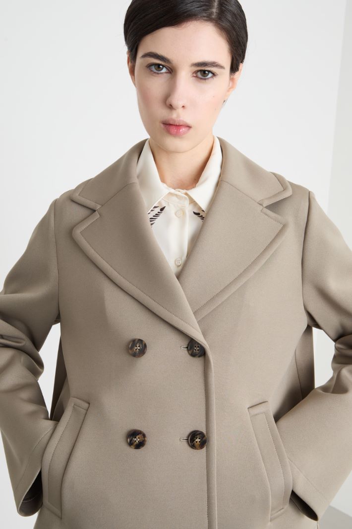 Double-breasted peacoat Intrend - 3