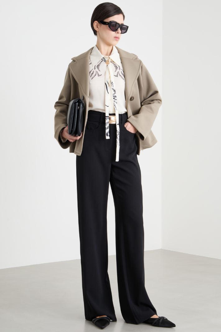 Double-breasted peacoat Intrend