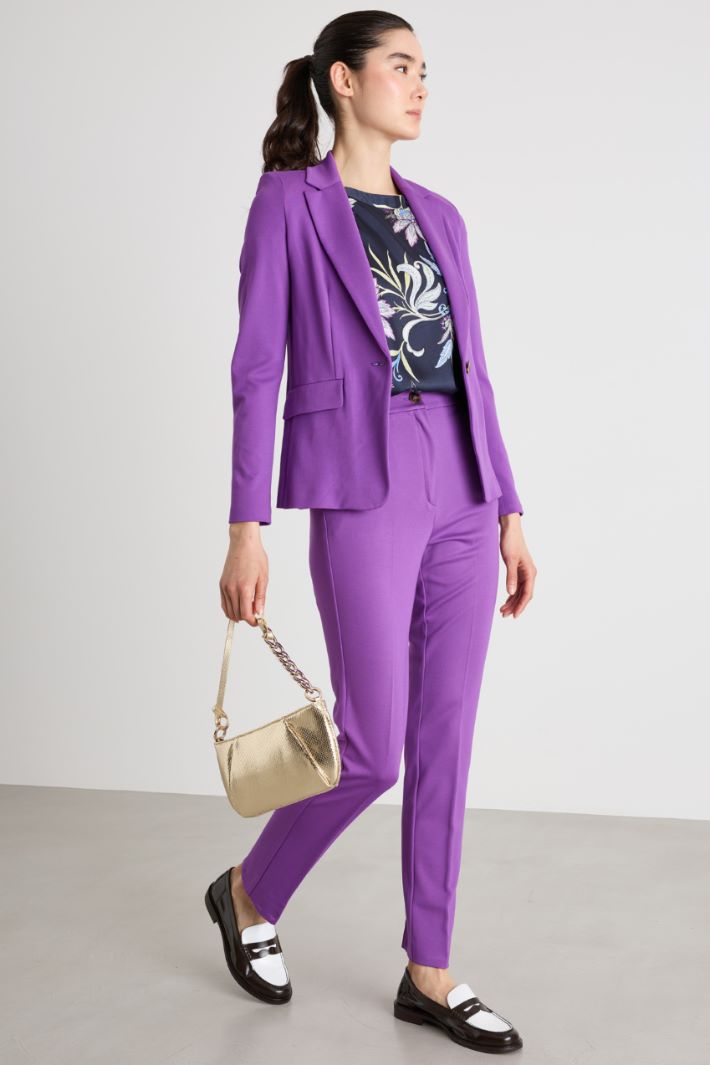 Blazer in jersey Intrend