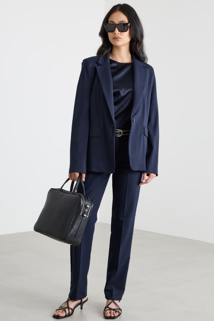 Blazer in jersey Intrend