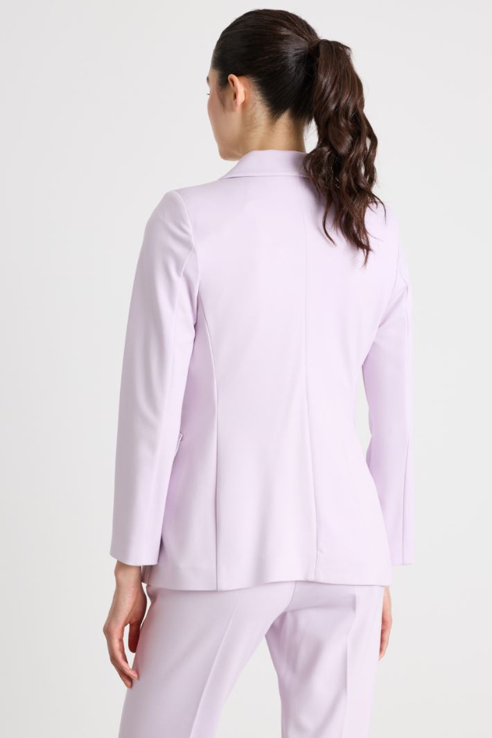 Blazer doppiopetto in jersey Intrend - 4