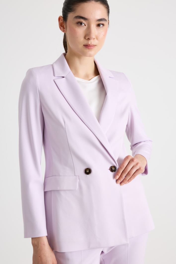 Blazer doppiopetto in jersey Intrend - 3