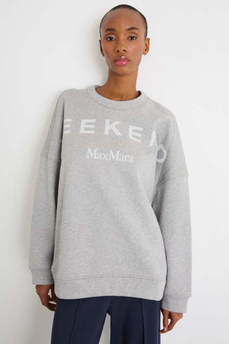 Dropped-shoulder sweatshirt Intrend