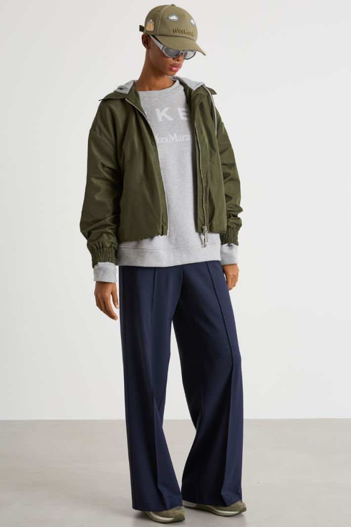 Dropped-shoulder sweatshirt Intrend