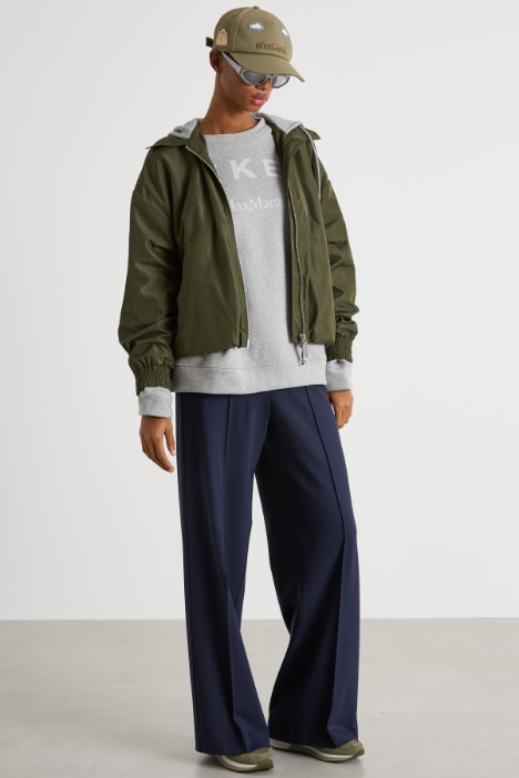 Dropped-shoulder sweatshirt Intrend