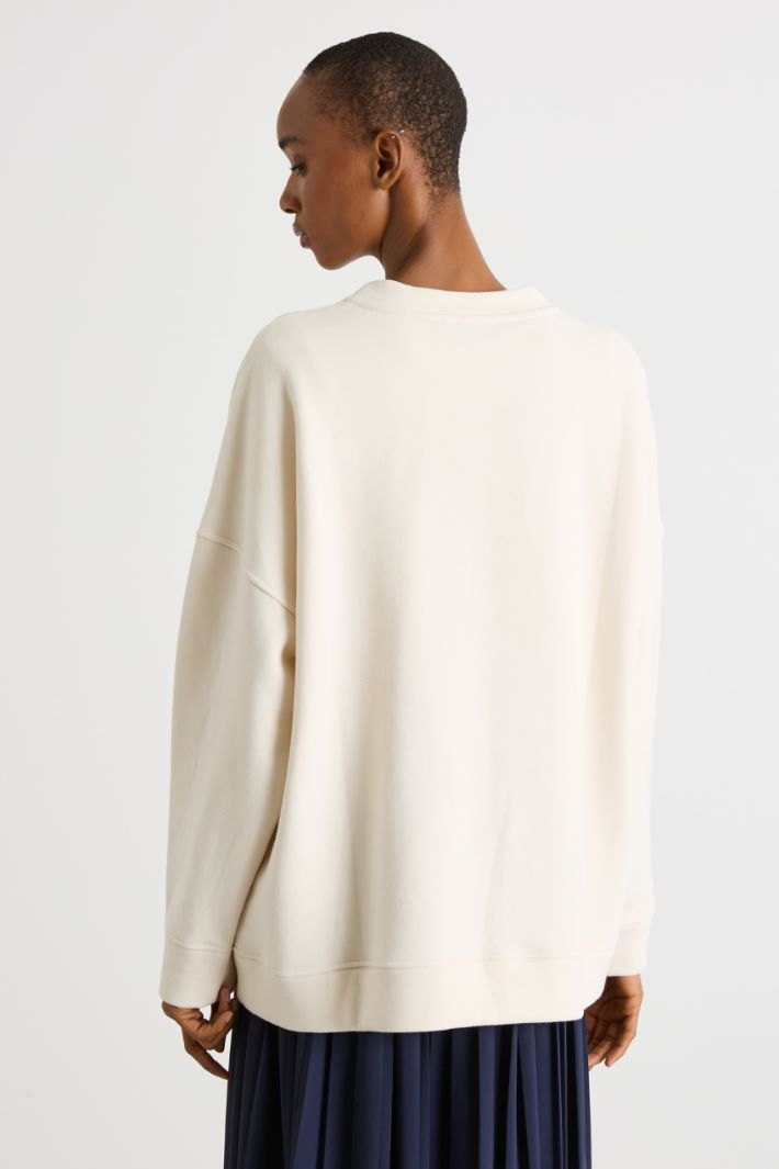 Dropped-shoulder sweatshirt Intrend - 4