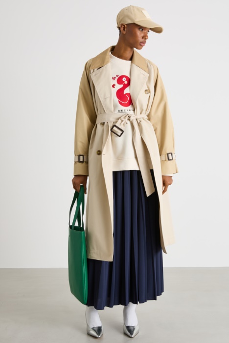 Dropped-shoulder sweatshirt Intrend