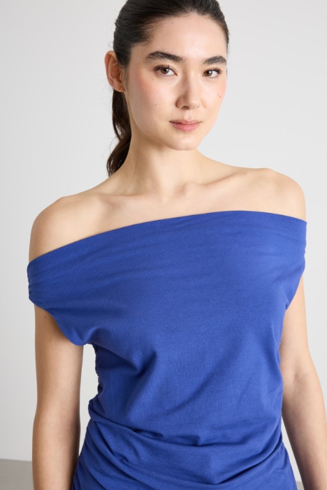Top effetto off shoulder
