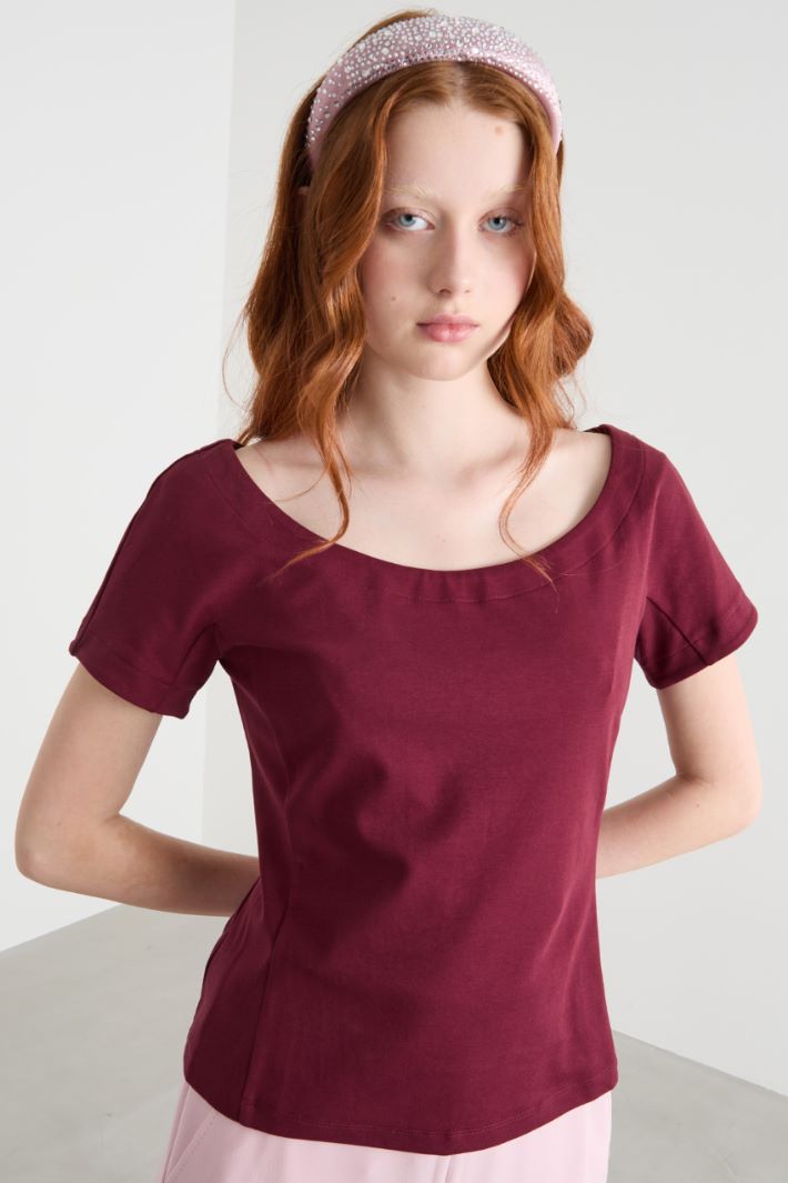 Scoop-neck top Intrend - 2