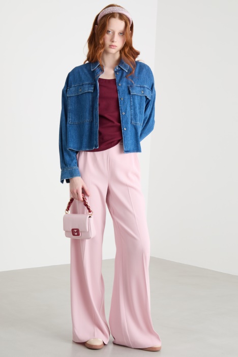 Scoop-neck top Intrend