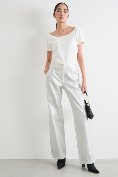 Scoop-neck top Intrend