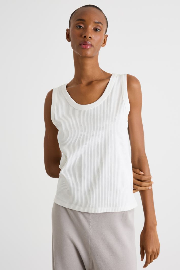 Wide-strap vest top Intrend - 2