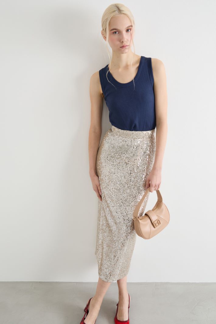 Canotta con spalline larghe Intrend - 2