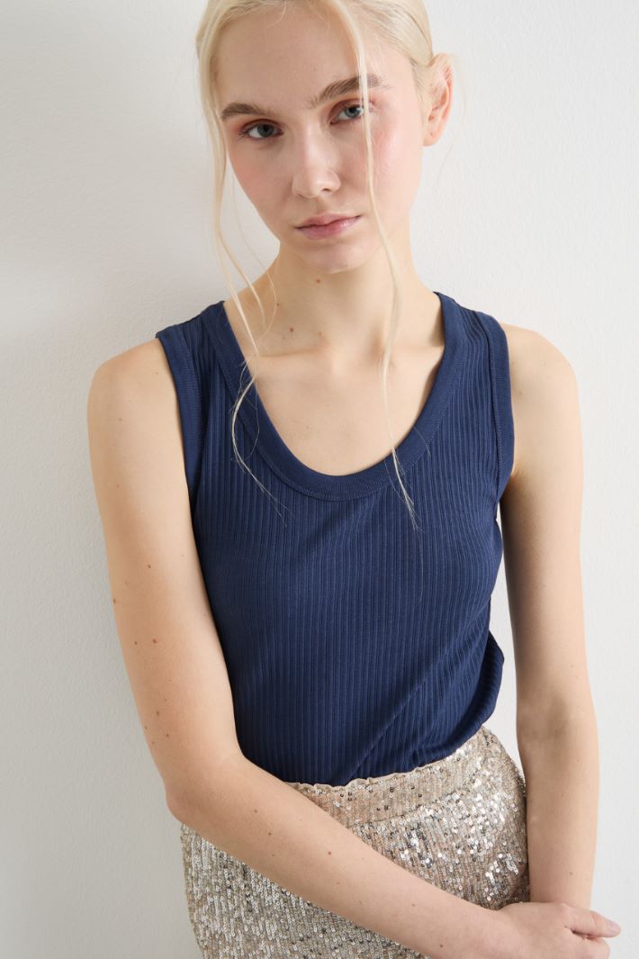 Canotta con spalline larghe Intrend - 3