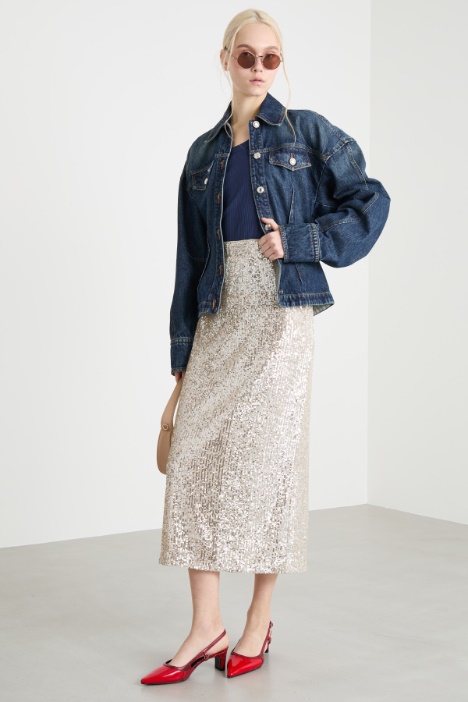 Canotta con spalline larghe Intrend