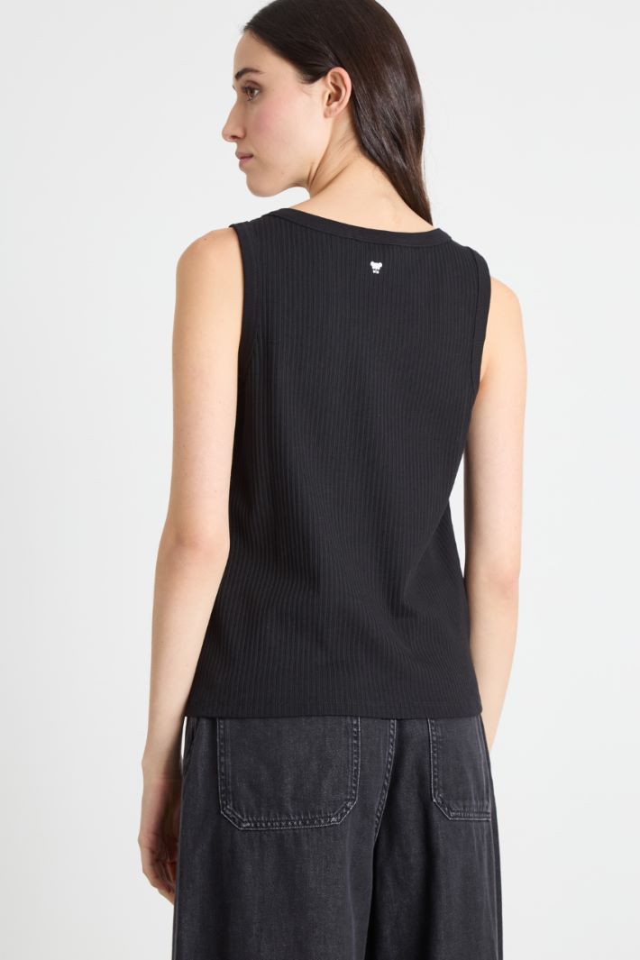 Wide-strap vest top Intrend - 4