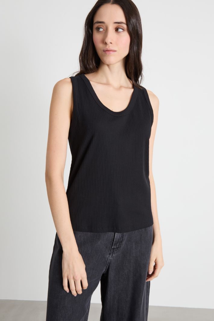 Wide-strap vest top Intrend - 2