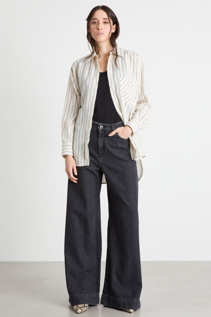 Wide-strap vest top Intrend