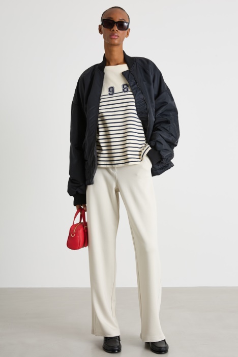 Long-sleeved jersey T-shirt Intrend