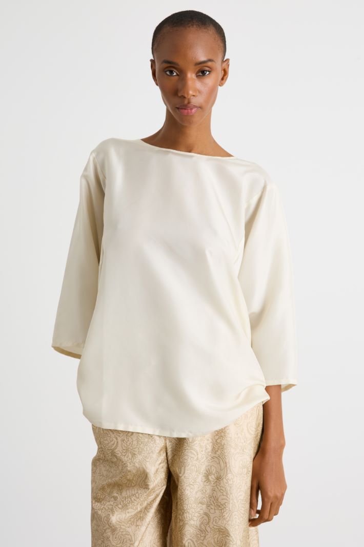 Three-quarter-sleeve blouse Intrend - 2