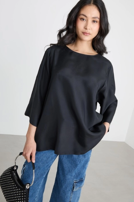 Three-quarter-sleeve blouse - Intrend
