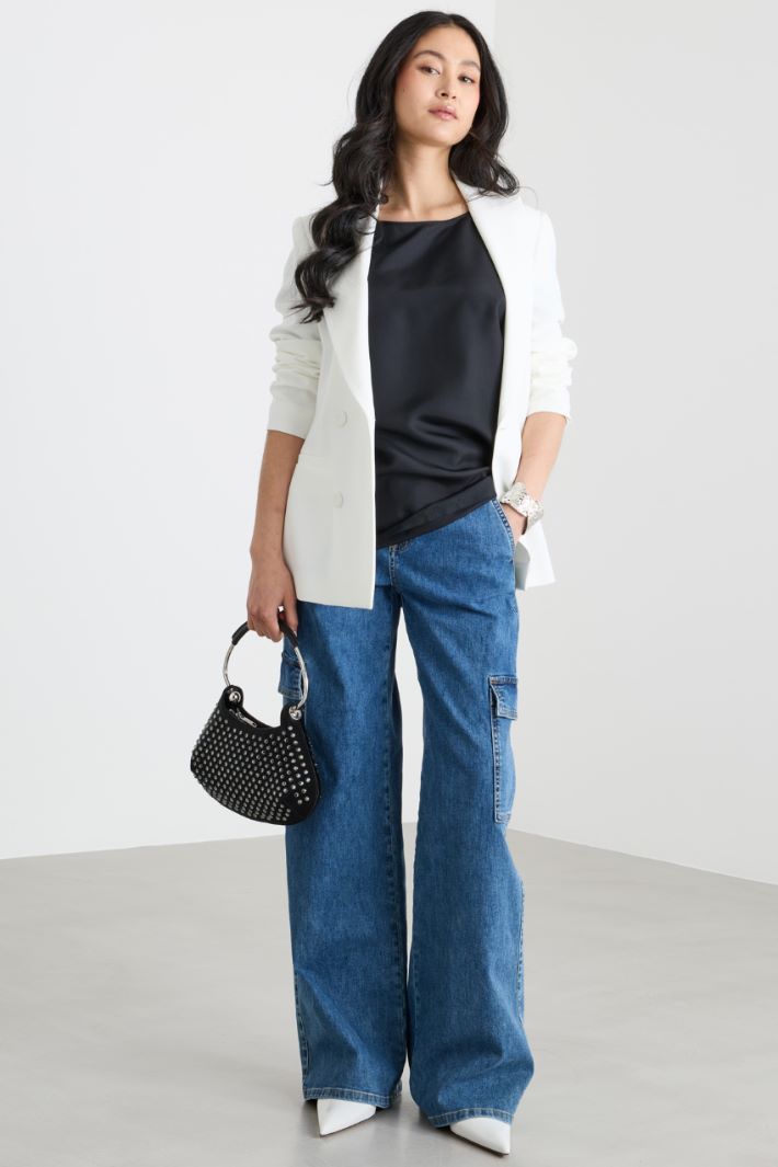 Three-quarter-sleeve blouse Intrend