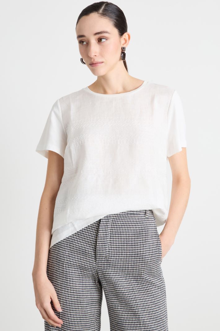 Basic jersey T-shirt Intrend - 2