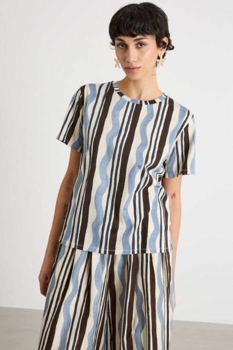 Printed jersey T-shirt Intrend