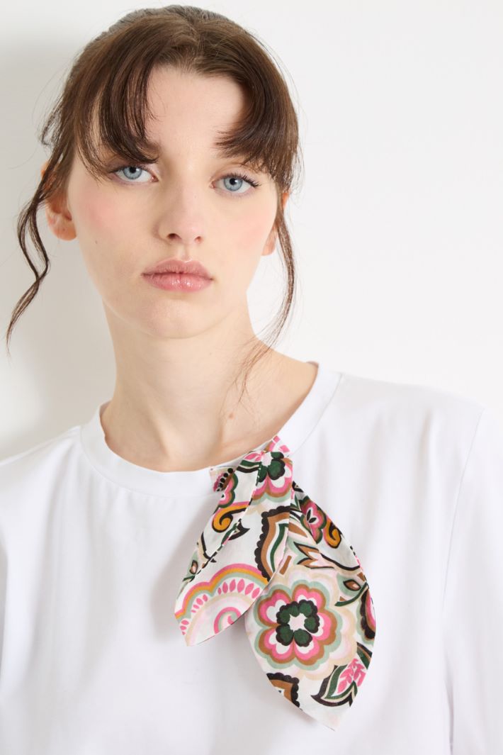 Printed Panel T-shirt Intrend - 3