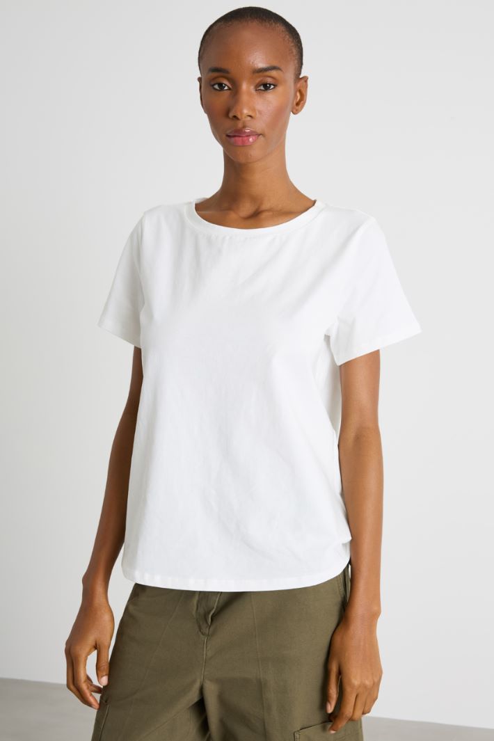 Crew-neck jersey T-shirt Intrend - 2