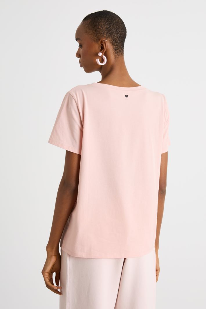 Crew-neck jersey T-shirt Intrend - 4