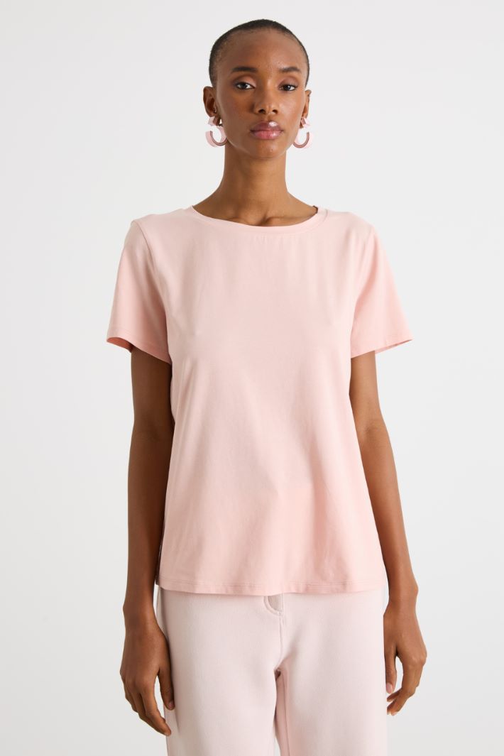 Crew-neck jersey T-shirt Intrend - 2