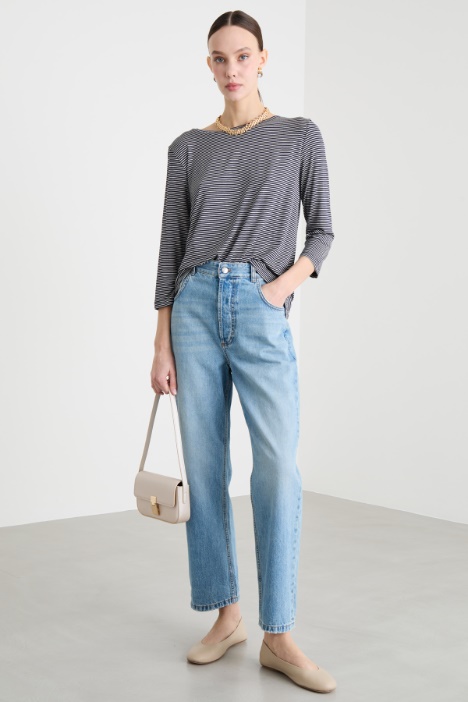 Three-quarter-sleeve T-shirt Intrend