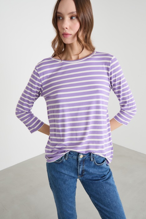 Camiseta de manga tres cuartos