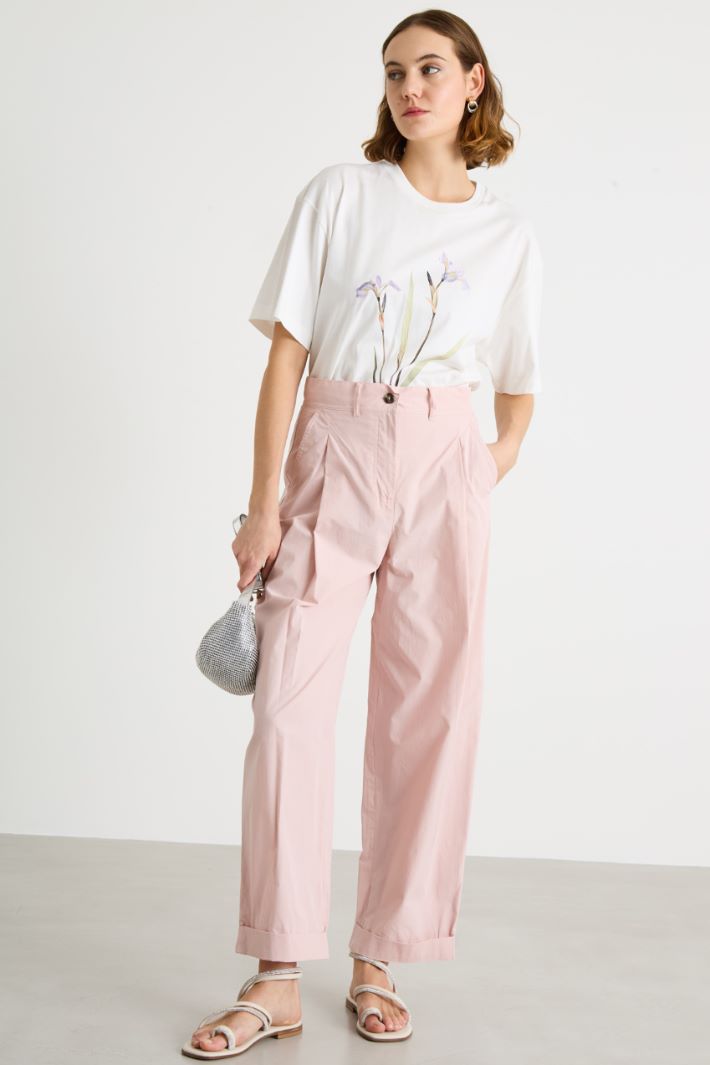 T-shirt girocollo oversize Intrend